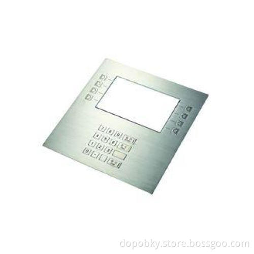 Stainless waterproof and dustproof Metal Keypad with Displa